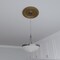 Ekena Millwork Traditional PVC Medallion (Canopies up to 9 1/2"), 16"OD x 3 1/2"ID x 1 3/8"P, Metallic Gold Rush CMP16TRCGH - alternate 9
